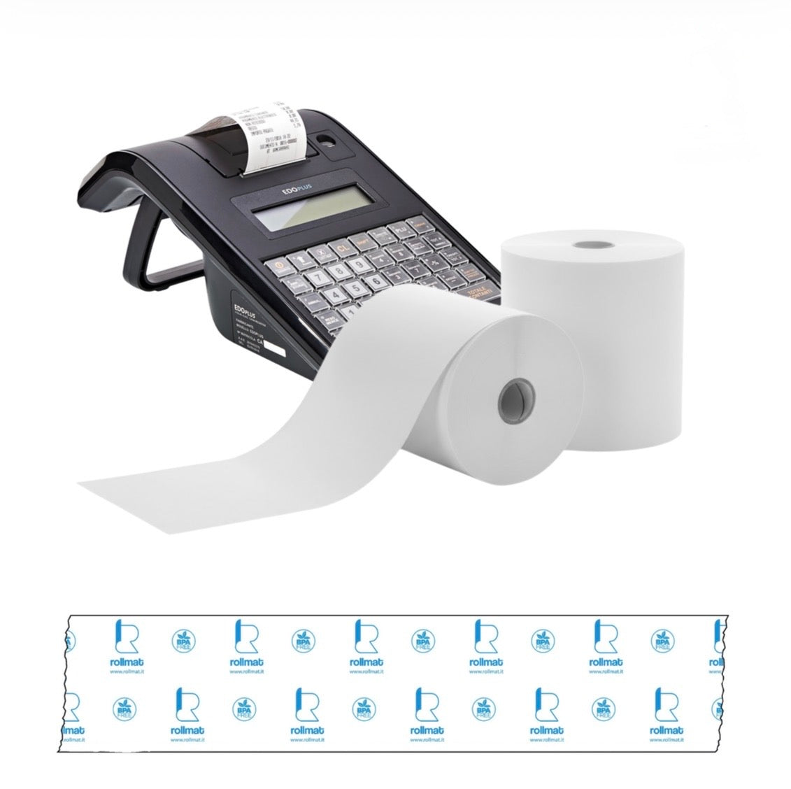 ROTOLI TERMICI 80X80 PER REGISTRATORI DI CASSA - 30 PEZZI